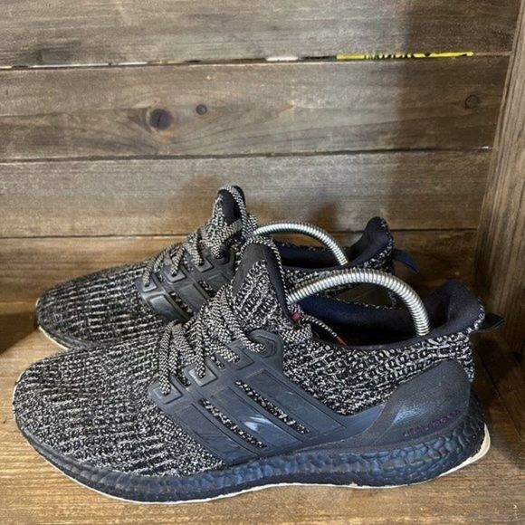 Mens Adidas Ultraboost 4.0 Breast Cancer Black Athletic Shoes‎ Sneakers Size 9.5 main image 5